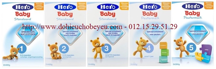 sưa herobaby Ha Lan